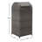 Toby Wicker Swing Top Outdoor Trash/Recycling Bins - 25 Gallons-59529573