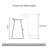 Alberts Solid Wood Counter Bar Stool-887438283-887438282