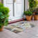 Machine Washable Indoor/Outdoor Claudian ACN1610 Khaki Rug