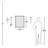Modway Starlight 1-Light Wall Sconce-1582303754