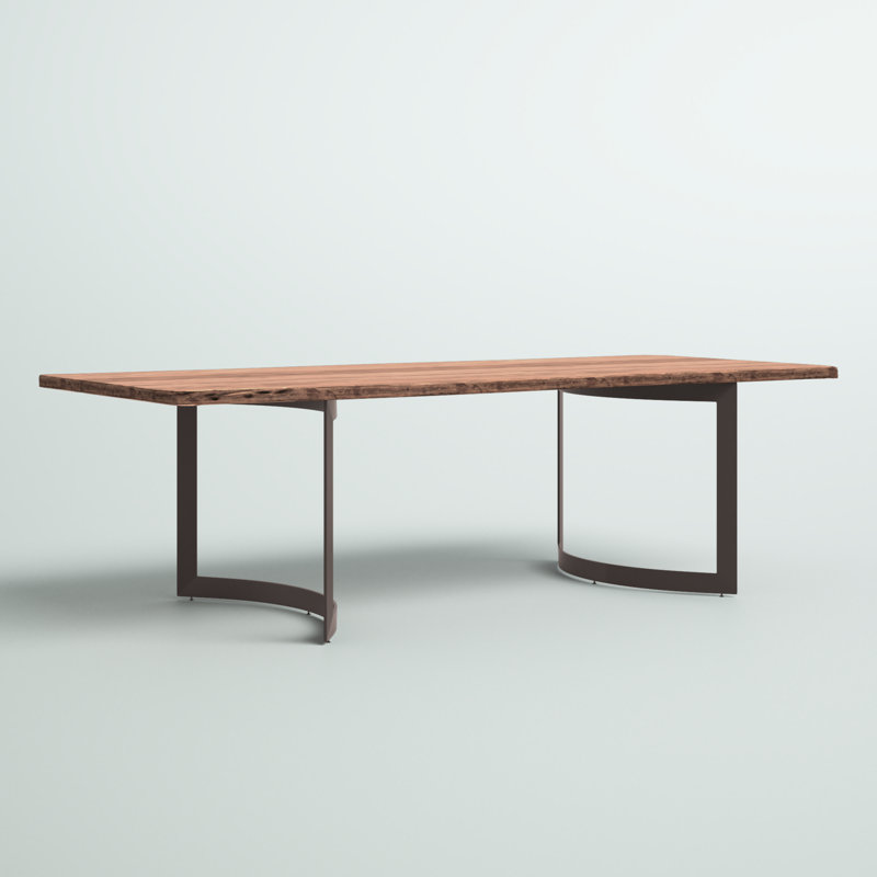 Kenmore Dining Table, 118" L x 40" W, Brown