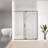 Semi Frameless 5/16 Tempered Glass Sliding Shower Door