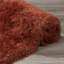 Tapis de couleur paprika touffeté à la main Petrey-1458162837