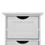 Armoire de rangement autoportante avec 4 tiroirs pour solution de rangement polyvalente