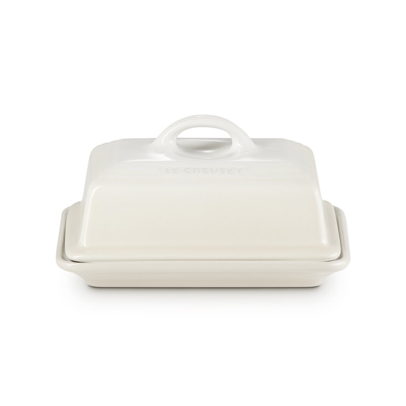 Le Creuset Breakfast Butter Dish, Meringue