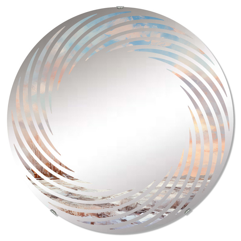 Evangelena Circle Mirror, 23.6" x 23.6"