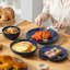 16 Piece Stoneware Dinnerware Set - Service for 4 -381915218
