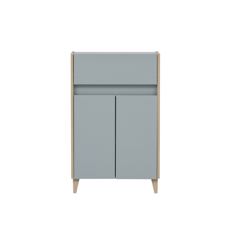 Calvin-Leigh Freestanding Bathroom Cabinet, Pigeon Blue