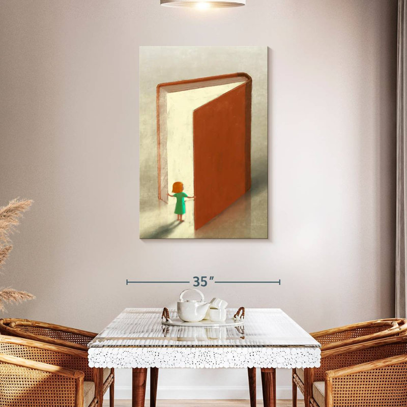 Kerner Discover Reading, 45" H x 30" W