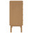 Leverna 18'' W Solid Wood Nightstand-1083139206