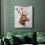 Toile encadrée de qualité supérieure Stag Study II - prête à être accrochée-1748327012-1748327014