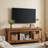62.99-Inch Solid Wood Console Table, Farmhouse Low Sofa Table TV Media With Storage For Entryway, Living Room-126594158