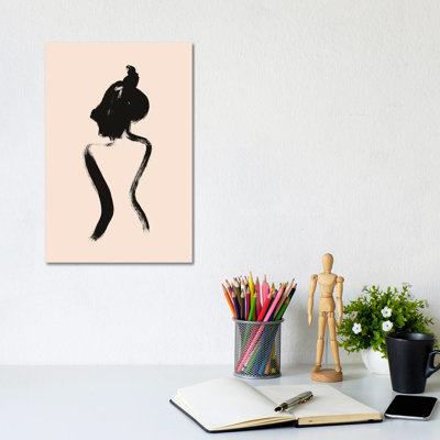 Female Form No. 2 by Melissa Selmin - Wrapped Canvas Painting