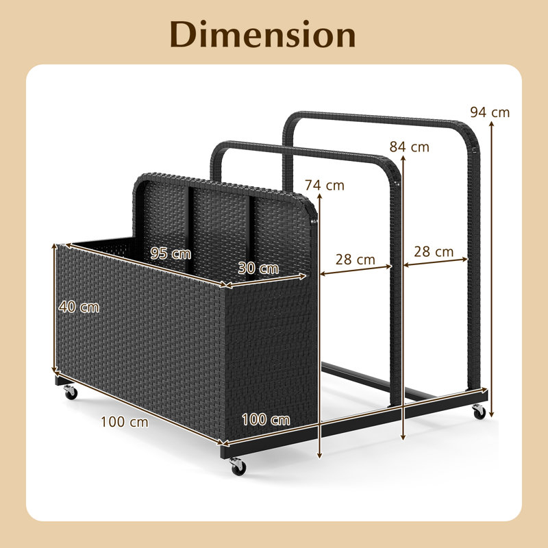 Laundry Hamper, Black