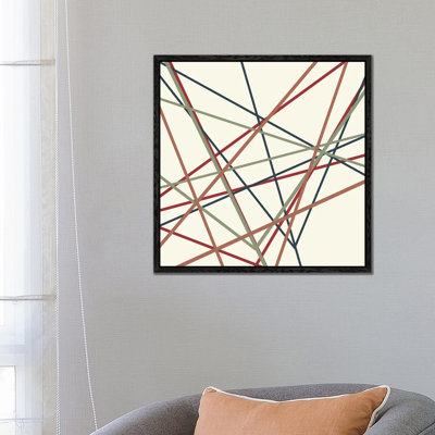 Lined I 1 Piece Painting on Canvas