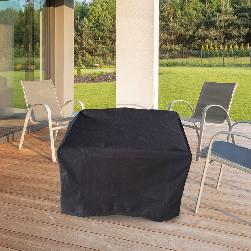 Sunbeam Square Aluminum Propane/Natural Gas Outdoor Fire Pit Table