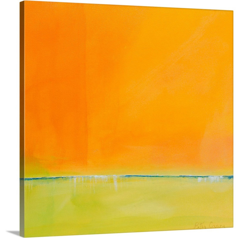 «Here and Now» par Peter Crane, reproduction sur toile, H 12 po x l 12 po x P 1,25 po, Toile tendue