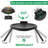 Sofa Armrest Tray, Clip On Couch Arm Table, Foldable Sofa Arm Tray With 360° Rotating Phone Holder,Side Tables,TV Trays, Sofa Table For Eating And Drink Table