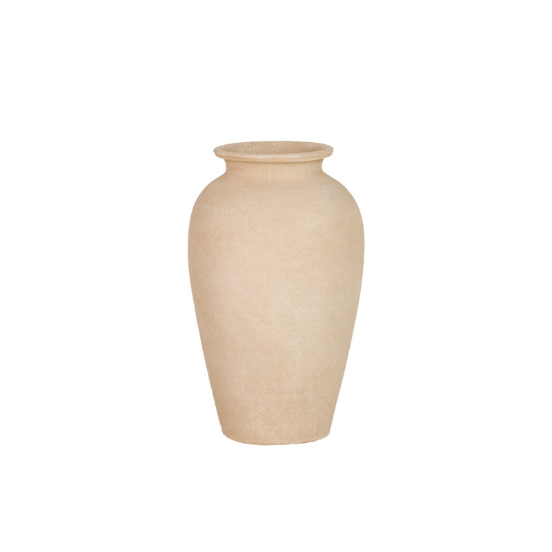 Ceramic / Porcelain Table Vase, Brown, 40" x  25" x 25"
