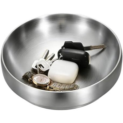 Vide-poches pour console d'entrée, 21 cm, bol décoratif moderne pour clés
