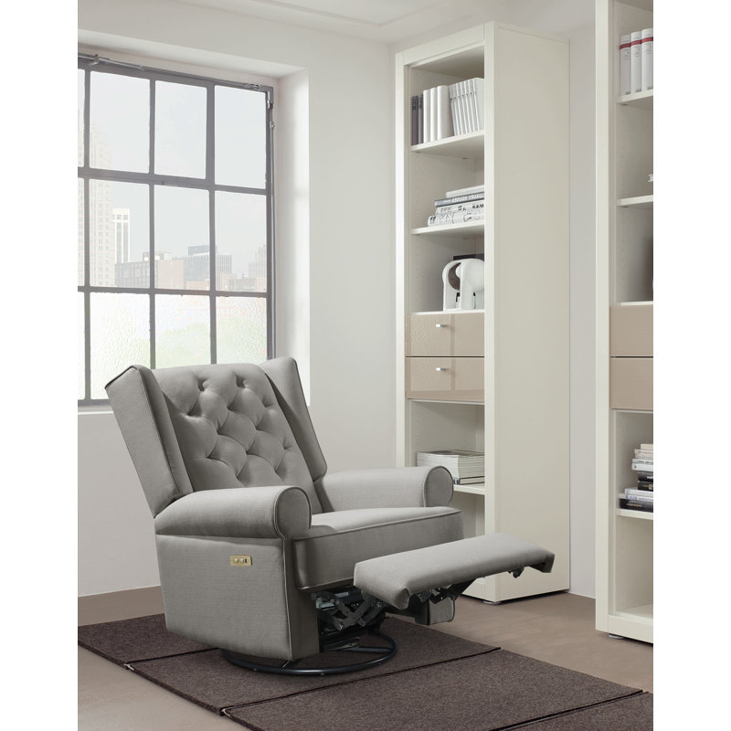Fauteuil inclinable Lelianna, Noir, noir, noir, noir