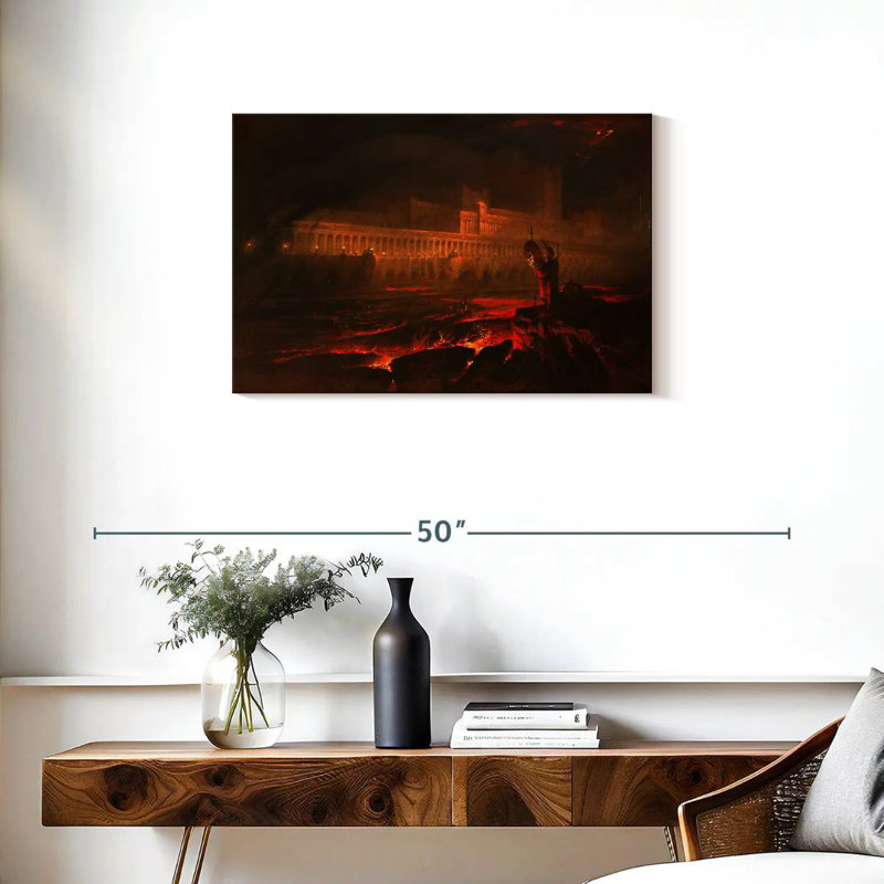 Kelan Le Pandemonium, 20" H x 30" W
