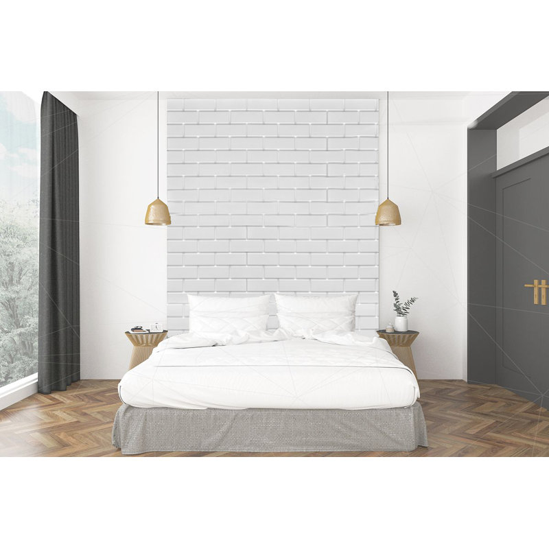 23" x 23" Wall Paneling, White