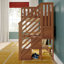 Lit mezzanine simple classique avec escalier-1269671897