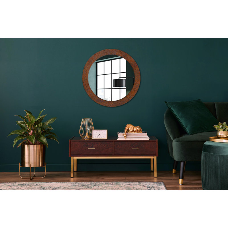Huldar Glass Flat Wall Mirror
