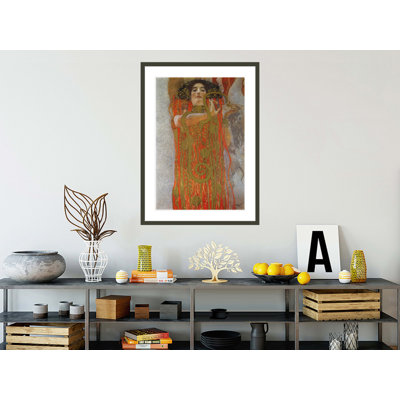 «Hygieia» par Gustav Klimt, impression giclée sur cadre