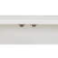 Armoire console Ansaldo blanc perle et argent scintillant