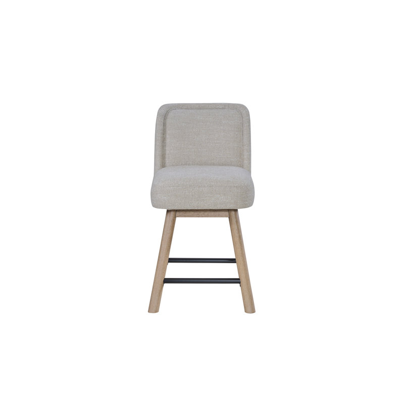 Tabouret pivotant à hauteur de comptoir (ensemble de 2)
