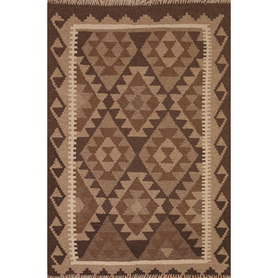 Tapis oriental géométrique Kilim 3 x 5