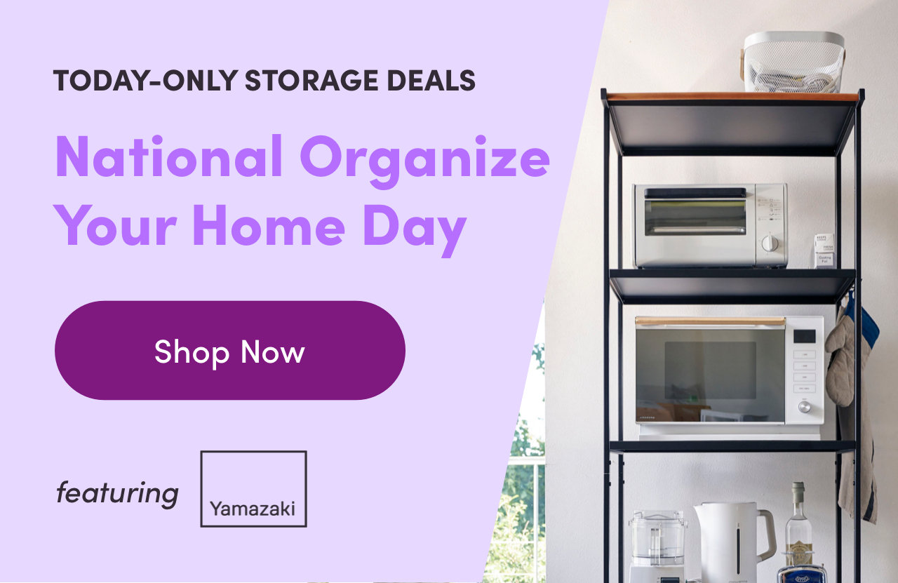 National Organize Your Home Day 2024 Wayfair