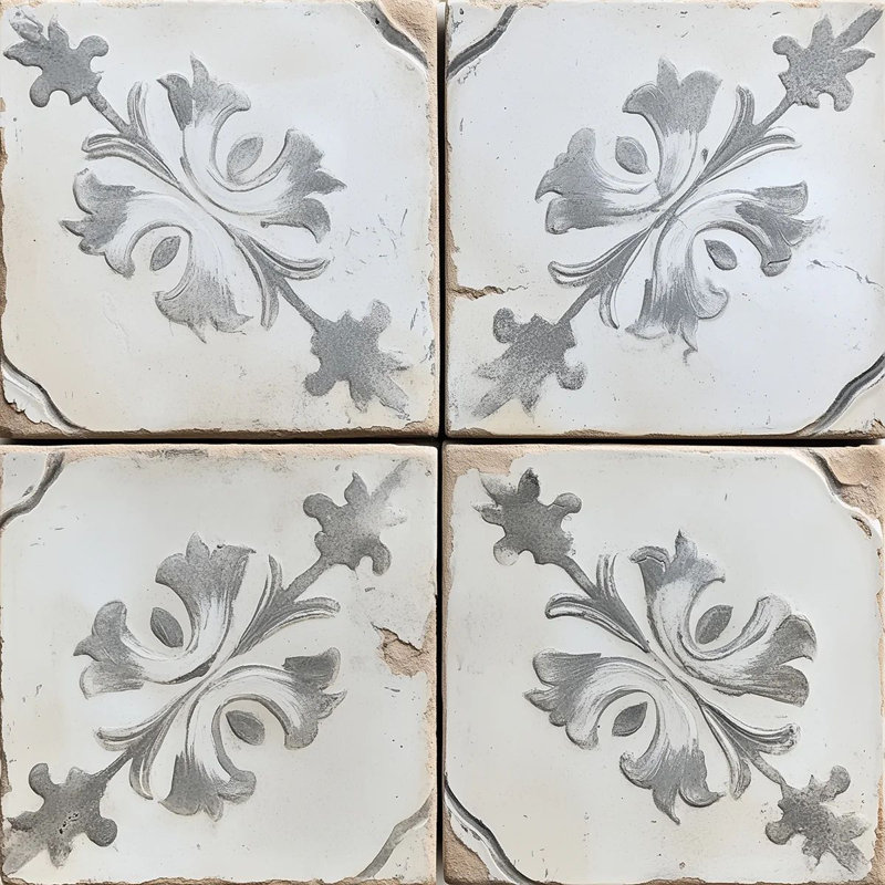Carreau de mosaïque en vinyle 12 po x 12 po