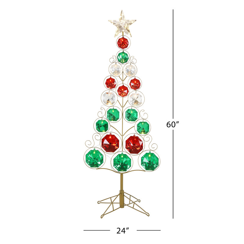 Arbre à bijoux d'extérieur de 1,5 m