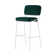 Sixty Upholstered Counter Stool with Metal Frame