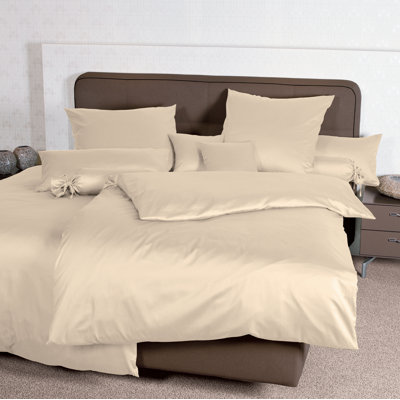 Colors Cotton Solid Colour Duvet Cover Set with Pillowcases Included