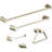 Zura Triangular Wall Mounted Towel Ring-20137522