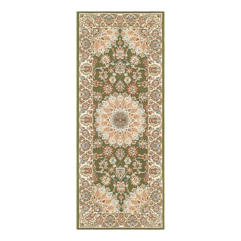 Tapis d'extérieur traditionnel, Tapis de couloir 2 pi x 5 pi 1 po