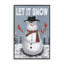 Let It Snow Joyful Snowman, giclée encadrée, conception par Dogwood-1336465991-1336465990