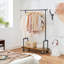 Lassel Adjustable Rolling Clothes Rack