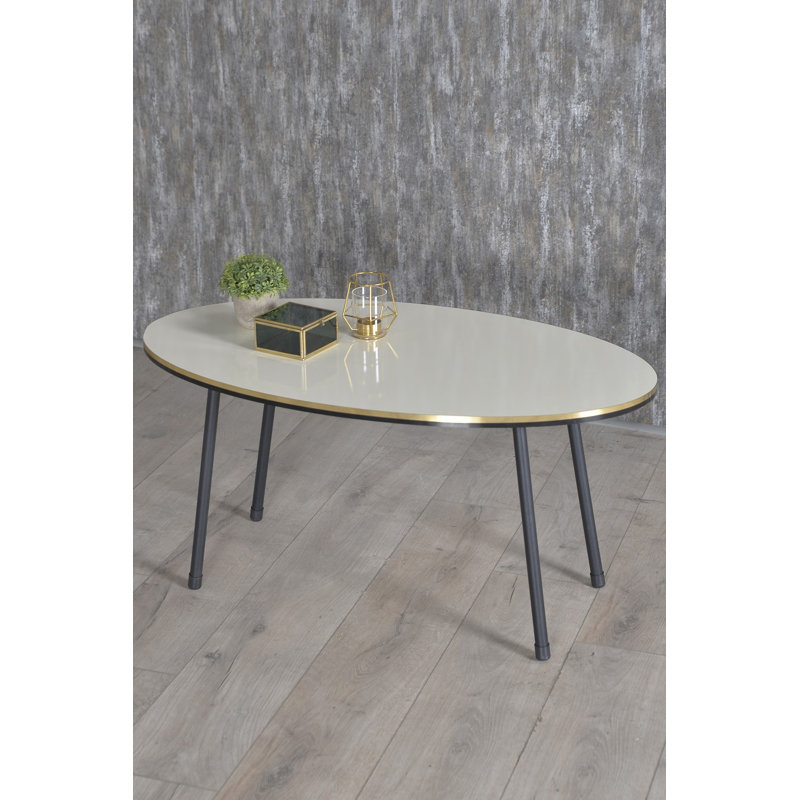 Litzy 35cm Console Table, Cream White