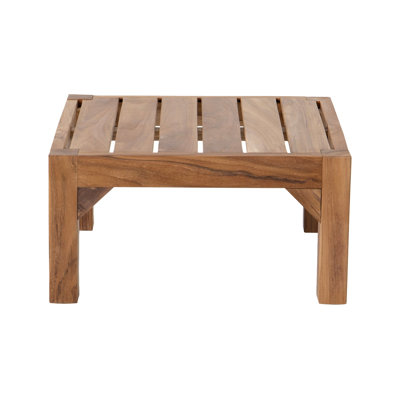Porschea Outdoor Teak Ottoman