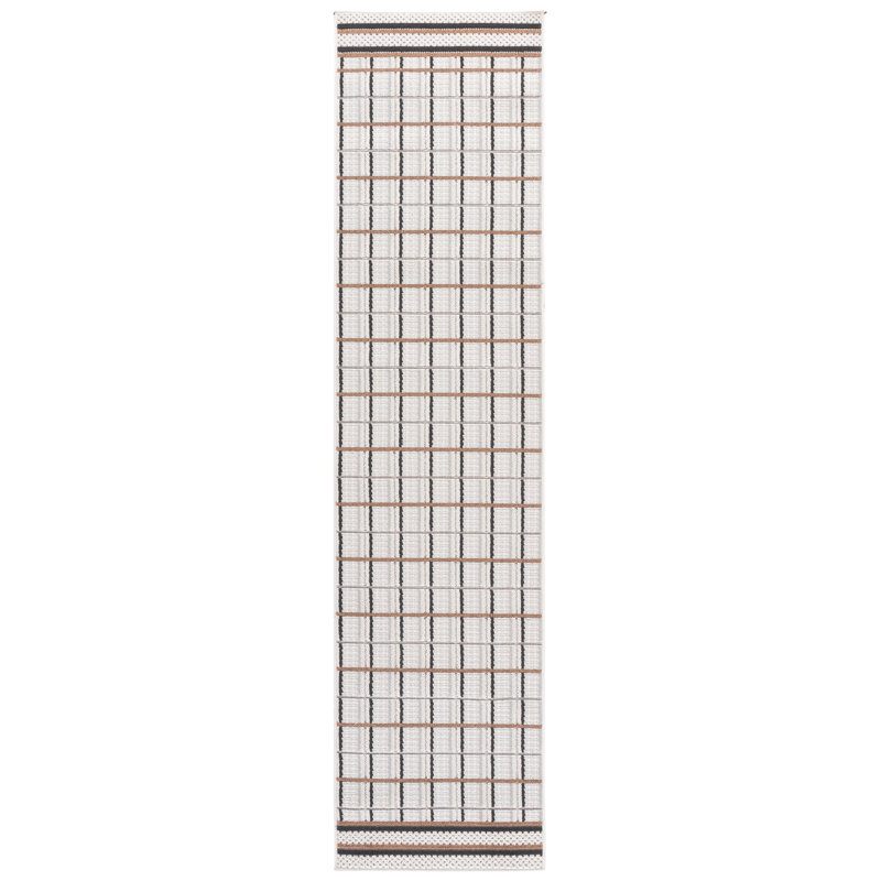 Veranda Performance Plaid Indoor Rug, Runner 2'2" x 9'