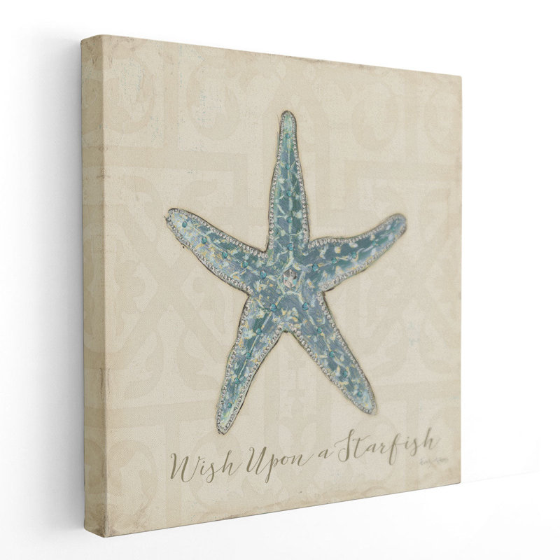 «Beach Treasures II Christmas», reproduction d'art sur toile, H 40 po x l 40 po