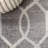 Wincott Ogee Fretwork Dark Gray/Cream Rug-1709948838
