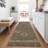 Machine Washable Indoor/Outdoor Xhevrie Chocolate Rug-111820096