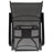 Corchado All-Weather PVC-Coated Polyester Swivel Patio Bar Height Stools with High Back and Armrests-1722881028