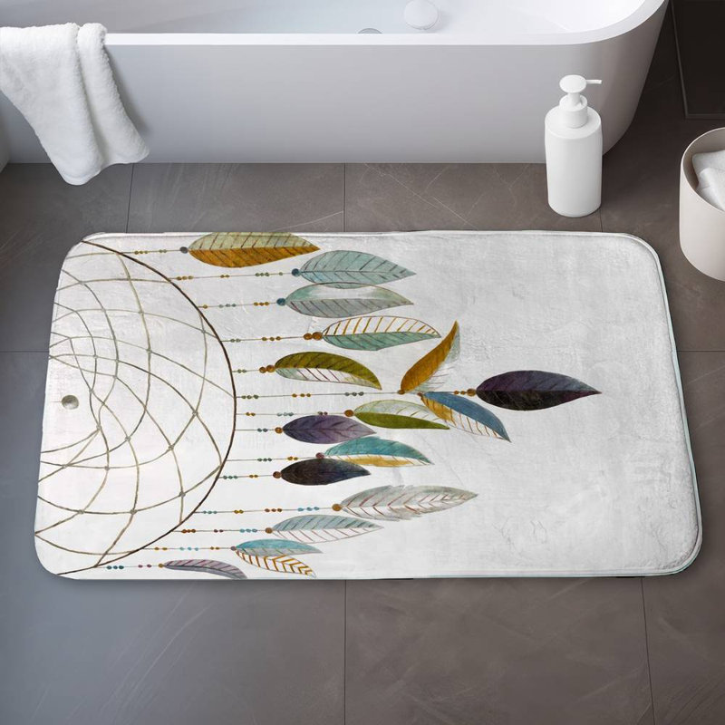 Yucaipa Microfiber Non-Slip Bath Mat
